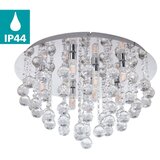 Eglo Almonte spot/8, led, g9, 8x3w, 8x360lm, ip44, hrom/kristali | Eponuda.com