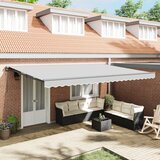 vidaXL Električni polkasač tenda zložljiva kovina | Shoptok.si