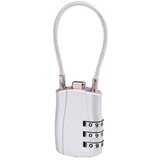 INF Ključavnica 3-mestna kombinirana ključavnica Silver, (21258231) | Shoptok.si