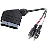 SpeaKa Professional SP-7870676 SCART / Cinch audio priključni kabel [1x muški konektor SCART - 2x muški cinch konektor] Cijene
