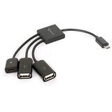 Gembird Micro USB HUB OTG UHB-OTG-02, za mobilne telefone i tablete Cijene