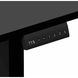  LVN Sistemska pisalna miza Control+ 120 Black | Shoptok.si