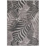 Lesnina XXXL PREPROGA ZA ZUNANJO UPORABO Floral 80/150 cm tkano siva | Shoptok.si