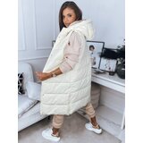 DStreet Kamizelka damska BRONS ecru | shoptok.hr
