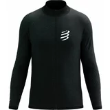 Compressport SEAMLESS ZIP SWEATSHIRT Muška sportska majica, crna, veličina