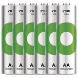  Polnilna baterija GP ReCyko 2100 mAh HR6 (AA) 6kos 6/1 | Shoptok.si
