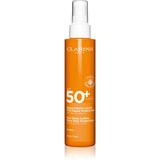 Clarins Sun Care Spray Lotion pršilo za sončenje za telo in obraz SPF 50+ 150 ml | Shoptok.si