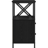  Noćni ormar s ladicama 2 pcs Crni hrast 34 x 35,5 x 70 cm | shoptok.hr