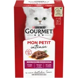Gourmet Mešano pakiranje Mon Petit 30 x 50 g po posebni ceni! - Govedina, teletina, jagnjetina