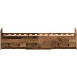  Krevetna konstrukcija bez madraca Stari drvo 75x190 cm Konstruirano drvo | shoptok.hr