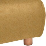 Lomoco KOTNA SEDEŽNA GARNITURA, velur barve karija | Shoptok.si