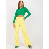 RUE PARIS Pants-TO-SP-18155.21P-light yellow | Shoptok.si