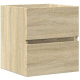 vidaXL Omarica za umivalnik sonoma hrast 41x38,5x45 cm inženirski les | Shoptok.si
