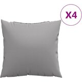  Jastuci za sofu 4 kom sivi 60 x 60 cm od tkanine | shoptok.hr