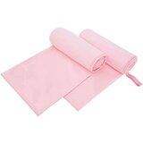 vidaXL Sportski Ručnici 2 pcs Ružičasta 200 x 100 cm | shoptok.hr