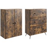  Set ormara 2 kom. 66 x 34,5 x 90 cm Konstruirano drvo | shoptok.hr