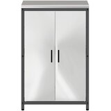  Ormar za kuhinjsko skladištenje HATTEM Srebrna 60 x 50 x 92 cm | shoptok.hr