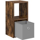 Noćni ormarić 2 pcs Dimljeni hrast 25,5 x 22 x 49,5 cm | shoptok.hr