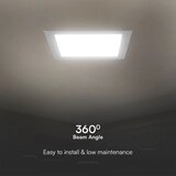  ugradna led svetiljka samsung chip LED/3W/230V 6500K 9x9 cm bela | Eponuda.com
