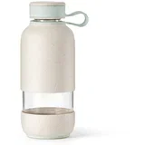 Kremno bela steklena steklenica za vodo za na pot 500 ml To Go Organic –
