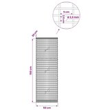  Gabion s žicom debljine 3 5 mm i mrežom 5x2 5 cm 50x20x150 cm - 20 cm 150 cm 50 cm | shoptok.hr