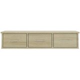  Zidni ormar umjetnički hrast 88x26x18,5 cm izrađeno drvo | shoptok.hr