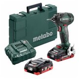 Metabo aku udarni odvijač SSD 18 LTX 200 BL-1/4″ 2xAKU(4.0Ah LiHD) ASC 55 u