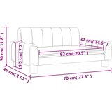  Dječja fotelja krem 70 x 45 x 30 cm od tkanine | shoptok.hr