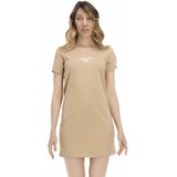Leone 1947 Kratke obleke Woman Maxi T-Shirt Earth Tones Kostanjeva Cene