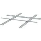VESA-Adapter 100x100 - 400x400, variabel vesa adadpter srebrna, (20433923)