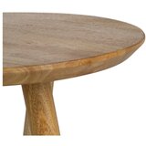 Ixia Okrogla stranska mizica iz masivnega manga ø 40 cm Mao – | Shoptok.si