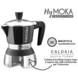 Pedrini MyMoka Induction kafetiera, 3 skodelice | Shoptok.si