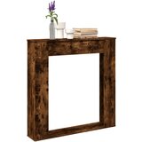 vidaXL Okvir za kamin boja hrasta 100x20x100 cm od konstruiranog drva Cijene