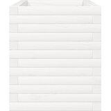  Vrtna sadilica bijela 70x40x45,5 cm od masivne borovine | shoptok.hr