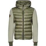 Superdry Jakne HOODED STORM FLEECE Kaki