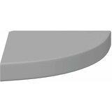  Plutajuće kutne police 4 kom sive 25 x 25 x 3,8 cm MDF | shoptok.hr