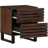  The Living Store Nočna omarica 40x34x46 cm trden mangov les - Nočna Omarica, (21497273) | Shoptok.si