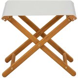  Ležaljka 2 pcs Čvrsto drvo eukaliptusa Krem | shoptok.hr