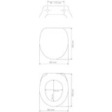 Wenko WC daska s automatskim zatvaranjem 36,5 x 45 cm Sereno – | shoptok.hr