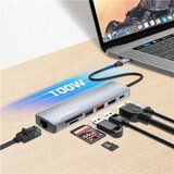 Manhattan USB-C PD 7-in-1 4K Multiport Hub | Eponuda.com
