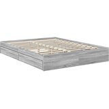  s od storage Siva Sonoma 150 x 200 cm Konstruirano drvo | shoptok.hr