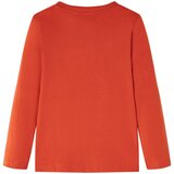 vidaXL Otroška majica z dolgimi rokavi oranžna 140, (21036647) | Shoptok.si