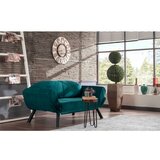  Sofa dvosed Genzo Petrol Blue cene