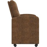  Blagovačke stolice s kotačima 2 pcs Smeđa 57 x 67 x 95 cm | Eponuda.com