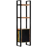 Knjižna polica 45x30x171 cm trden predelan les