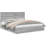  s od storage Siva Sonoma 180 x 200 cm Konstruirano drvo | shoptok.hr