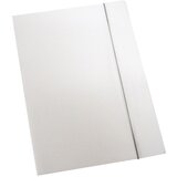 Optima Fascikl kartonski/lak s gumicom 600gr bijeli 60676 | shoptok.hr