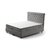 Hanah home Sonata Set 120 x 200 v2 - Grey Grey Single Mattress, Base & Headboard | ePonuda.com