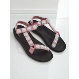 Resti Letitia pink platform sandals - classic pearl studs | shoptok.hr
