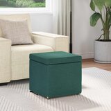  Stolica Tamnozelena 41 x 41 x 40 cm Tkanina i konstruirano drvo | shoptok.hr